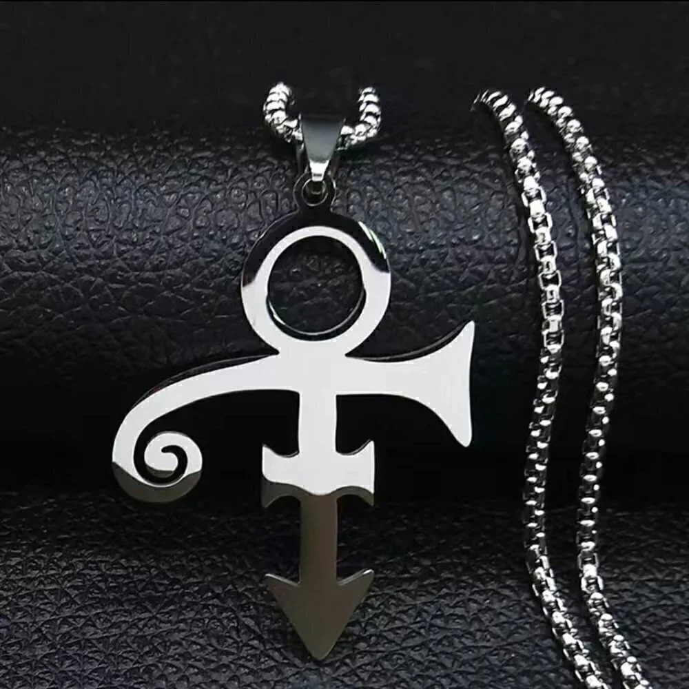 Love Symbol Inspired by Prince Rocker Necklace / Pendant #1336